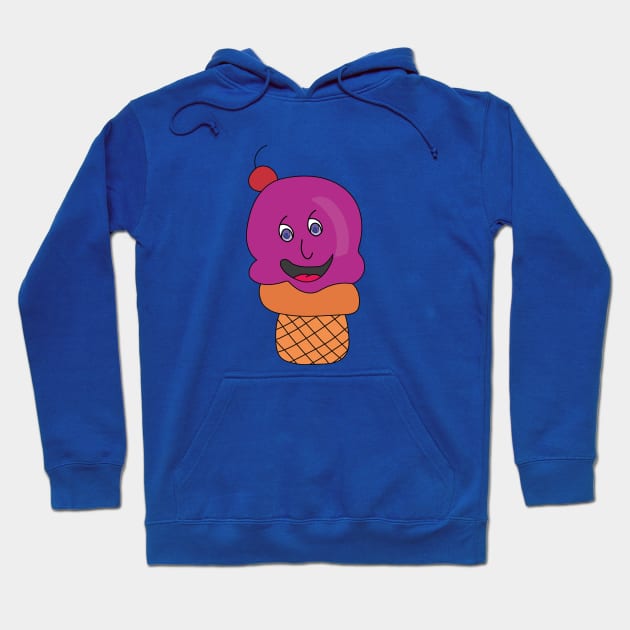 Delicious Cute Ice cream Hoodie by DiegoCarvalho